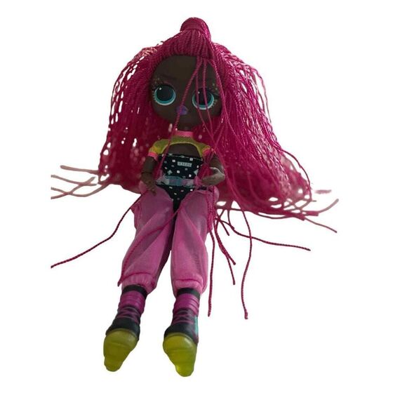 MGA LOL Surprise OMG Dance Dance Dance Virtuelle Fashion Doll Pink Long Hair - Picture 1 of 4